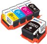 Starink 202XL касети с мастило, преработени за Epson 202, 5 броя пакет, снимка 1 - Консумативи за принтери - 43365027