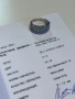 💍Пръстен от бяло 18 каратово злато С 50бр естествени диаманти 💎 54р-р 6.08гр, снимка 7