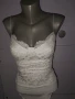 Марково бутиково боди с брюкселска ластична дантела и ест.  памук, снимка 2