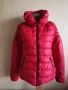 Червено яке с гъши пух , снимка 1