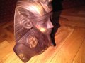 Тутанкамон египетска дървена статуя маска Н-18см на 16х10см, снимка 5