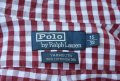 Polo by Ralph Lauren мъжка карирана риза зимна червено и бяло Yarmouth, снимка 3