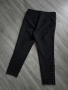 Жесток чер дамски панталон с капси., снимка 4