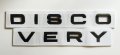 Предна/задна емблема за Land Rover Discovery - Черен гланц, снимка 1 - Аксесоари и консумативи - 38725546