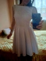 Нова бяла рокля Хс, снимка 1