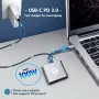Нов USB C към двоен HDMI адаптер Хъб лаптоп MacBook Pro/Air iPad Pro, снимка 4