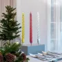 5308 Дълга спираловидна свещ за декорация на маса, 25см, снимка 6