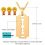 Колие бръснарско ножче  от неръждаема стомана бръснач медальон бижута стомана огърлици висулки с вер, снимка 6