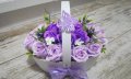 Кошници със 21 сапунени рози, снимка 1 - Подаръци за жени - 39594755