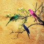 декорация-птици-папагали-ръчна изработка, снимка 1 - Други - 33291471