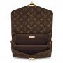 Кафява чанта Louis Vuitton Pochette код SG107, снимка 4
