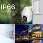 Водонепромокаема FULL HD 1080P WiFi PTZ 355° Мотор AutoTracking Следяща Камера 4xZOOM PIR Сензор Дви, снимка 4