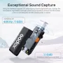 Нов Godox WES1 Kit2 Двуканален Лавалиер Микрофон 2.4G за iPhone Айфон, снимка 6