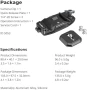 Нова SMALLRIG Стягаща Система за раница Камера с Плоча за Arca-Swiss, снимка 1