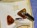 СТАРИ РУСКИ КЕХЛИБАРЕНИ РЕТРО БУТОНЕЛИ за РЪКАВЕЛИ с НАТУРАЛЕН БАЛТИЙСКИ КЕХЛИБАР и КУТИЙКА 34625, снимка 7
