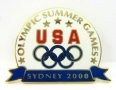САЩ Олимпийски комитет-Олимпийски значки-Олимпиада, снимка 4