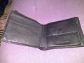 Италиански портфейл 125х100мм естествена кожа с много прегради за карти-документи, снимка 4