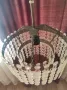 Красив полилей с висулки.НОВИ абажури , снимка 11