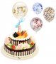 Мини балонче с конфети за украса на торта парти декор 