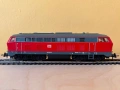 Локомотив Roco BR 218 DB HO 1:87 влак, снимка 4