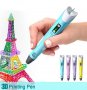 Писалка за 3D рисунки и фигурки 3D Pen-2 , снимка 5