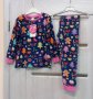 Нова коледна пижама за момиче, р 110-116, снимка 1 - Детски пижами - 43482446