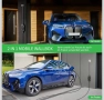 INFGO Мобилна зарядна станция със стенна кутия 3.68kW 1-фазна,8.1метра 6-16A EV зарядно устройство, снимка 6