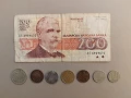 Продавам Стари монети 2, 10, 20 и 50 стотинки и банкнота , снимка 1
