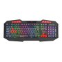 Marvo геймърска клавиатура Gaming Keyboard 112 keys - K602 - Rainbow backlight, снимка 1 - Клавиатури и мишки - 44087546