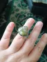 Пръстен с епидот, снимка 5