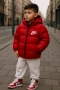 Nike Детско Червено Зимно Яке 3-4г 5-6г 9-10г 11-12г 15-16г Код Детски Находки30, снимка 2