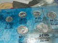 Комплект турски монети. емисия 1981-1989 години, снимка 1 - Нумизматика и бонистика - 43587676