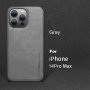 iPhone 14 / 14+ / 14 Pro / 14 Pro Max / X-LEVEL Лукс кейс калъф кожен гръб, снимка 11