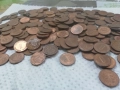 Монети от 1пфениг 350 бр. , снимка 2
