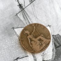 Монета - Великобритания - 1 пени | 1910г., снимка 1 - Нумизматика и бонистика - 34971724