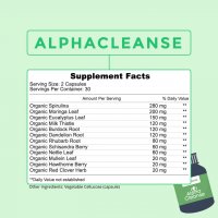 Alpha Cleanse вредните токсини, лоши бактерии от черния дроб и червата, снимка 3 - Хранителни добавки - 35393571