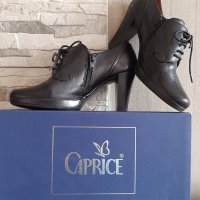 Елегантни черни обувки на ток Caprice , снимка 1 - Дамски обувки на ток - 38686547