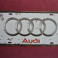 метална табела Audi, снимка 1 - Колекции - 34765043