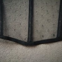 Черен прозрачен колан корсет под бюста р-р S, снимка 10 - Корсети, бюстиета, топове - 43466964