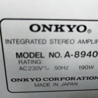 Onkyo A-8940 , снимка 6 - Ресийвъри, усилватели, смесителни пултове - 40852131