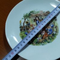 Немски порцелан чиния, снимка 5 - Антикварни и старинни предмети - 44867309