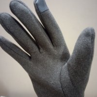 Дамски ръкавици Текстил Сиви Елегантни, снимка 2 - Ръкавици - 43661847