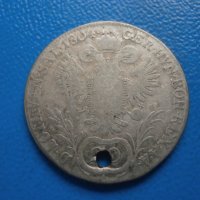 Сребърна монета 20 кройцера 1804 , снимка 2 - Нумизматика и бонистика - 42946241