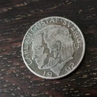 Mонета - Швеция - 1 крона | 1992г., снимка 2 - Нумизматика и бонистика - 27166437