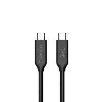 Orico кабел Cable USB4.0 40Gbps M/M 0.3m Black PD100W - U4C03-BK, снимка 1 - Кабели и адаптери - 43147701