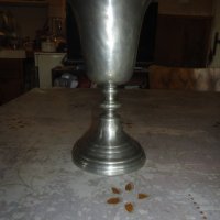 Испански калаен бокал чаша потир Pedraza Segovia, снимка 8 - Антикварни и старинни предмети - 43773909