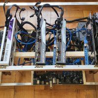 Mining rig 400Mhs RTX 3090, снимка 2 - Работни компютри - 32736774