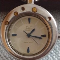 Елегантен дамски часовник Q/Q QUARTZ WATER RESISTANT красив стилен дизайн 41761, снимка 3 - Дамски - 43893289