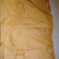 Феерия в Жълто-  пролетно дамско сако от трикотажна материя с дълъг ръкав. , снимка 6 - Сака - 28289781