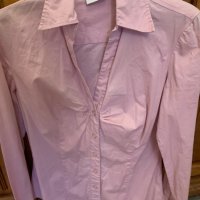 Продавам елегантна риза в розово .  , снимка 4 - Блузи с дълъг ръкав и пуловери - 39932670